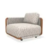 With left armrest