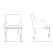 Shape Chair - With armrests