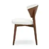 Partially Upholstered Backrest - Stella Dining Chair