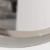 Extra-clear glass + Bevelled and silvered edge + Medium-antique finish - Nuvola