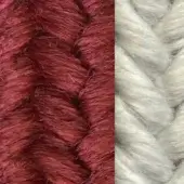 Burgundy-Ivory