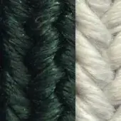 Teal-Ivory
