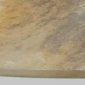 Extra clear baked glass decorated with mixed finish Fondale - Rascino