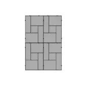 ATENA COMP. E-2 - 4 MODULES W/ BACK