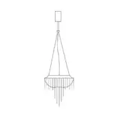 Burlesque Suspension Lamp - Size B