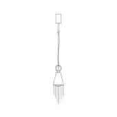 Burlesque Suspension Lamp - Size A