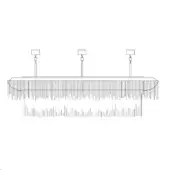 Burlesque EX Rectangular Ceiling Lamp 16 Lights