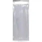 Chaos - Hexagonal Clear Blown Glass