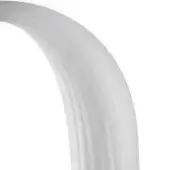 C.D.F - Satin White Blown Glass
