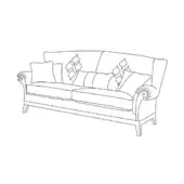 Arts Sofa - Three Seater