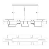 Gisele Suspension Lamp - 11 Lights