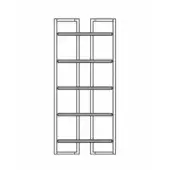 Itoku Bookcase - 5 Shelves