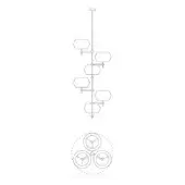 Novecento Suspension Lamp - N09