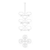Novecento Suspension Lamp - N08