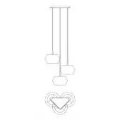 Novecento Suspension Lamp - N12