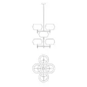 Novecento Suspension Lamp - N04