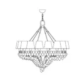 Ophelia Chandelier 7024-7035