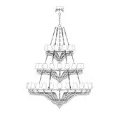 Ophelia XL Chandelier EX02