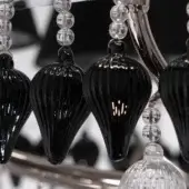 Ophelia - Clear & Black