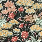 Faber Mobili Cite des Roses Cite des Roses - Noir de lune _ terracotta