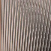 Bronzed cannette glass