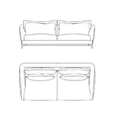 Brando Sofa - Size B