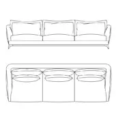 Brando Sofa - Size D