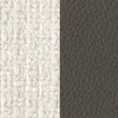 Tonin Casa Flora Fabric Combinations 05 Grigio Lunare_TF_05 Bianco-Beige - White-Beige - P_73 Grigio-Gray