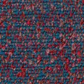 Tonin Casa Salt and Pepper Fabric Sp_05 Blu Oceano-Ruggine - Ocean Blue-Rusty Red