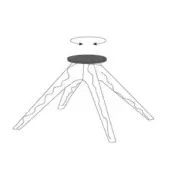 Swivel Wooden Base