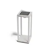 Distinguished Atmosphera Astro floor lamp with aluminum construction and matte white finish offering a 3000K LED glow