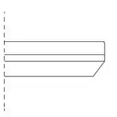Inclined - Thickness: 5/8 inches