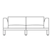 With Armrests - Riviera Sofa