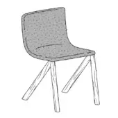 Mezzaria - Smooth - Wooden Legs