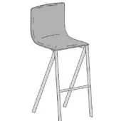 Mezzaria - High Backrest - Leather Seat