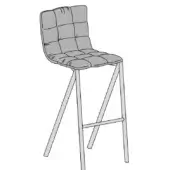 Mezzaria - High Backrest - Quilted Seat