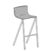Mezzaria - Low Backrest - Leather Seat