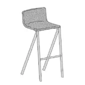 Mezzaria - Low Backrest - Smooth Seat