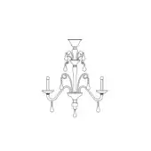 Izmir Chandelier - Size A