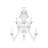 Izmir Chandelier - Size C