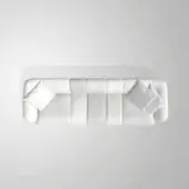 Comp. A - Light Grey Color Mood - 3 Cushions Included