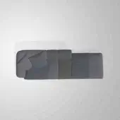 Comp. B - Dark Grey Color Mood - 2 Cushions Included