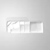 Comp. B - White Color Mood - 2 Cushions Included