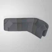 Comp. D - Dark Grey Color Mood - 3 Cushions Included
