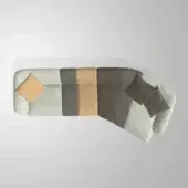 Comp. D - Earth Color Mood - 3 Cushions Included