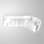 Comp. D - White Color Mood - 3 Cushions Included