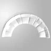 Comp. F - White Color Mood - 3 Cushions Included