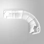 Comp. H - White Color Mood - 3 Cushions Included
