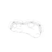 Nuvola - Size G - Right (when facing sofa)
