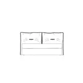 Loden Bed - Narrow Headboard - King